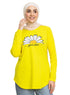 Lemon Printed Long - Sleeve Design 18 - Khotwh